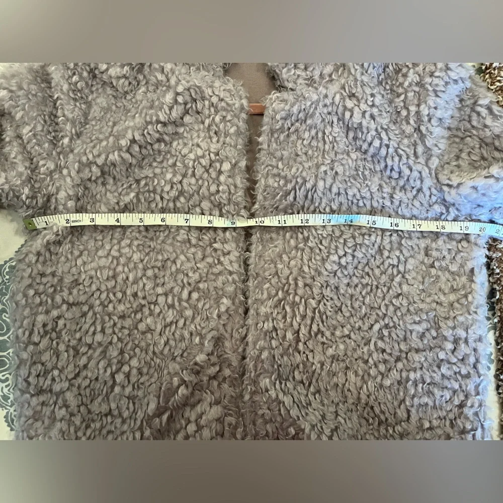 bishop + young Teddy Jacket in Grey Size Small - Picture 7 of 9